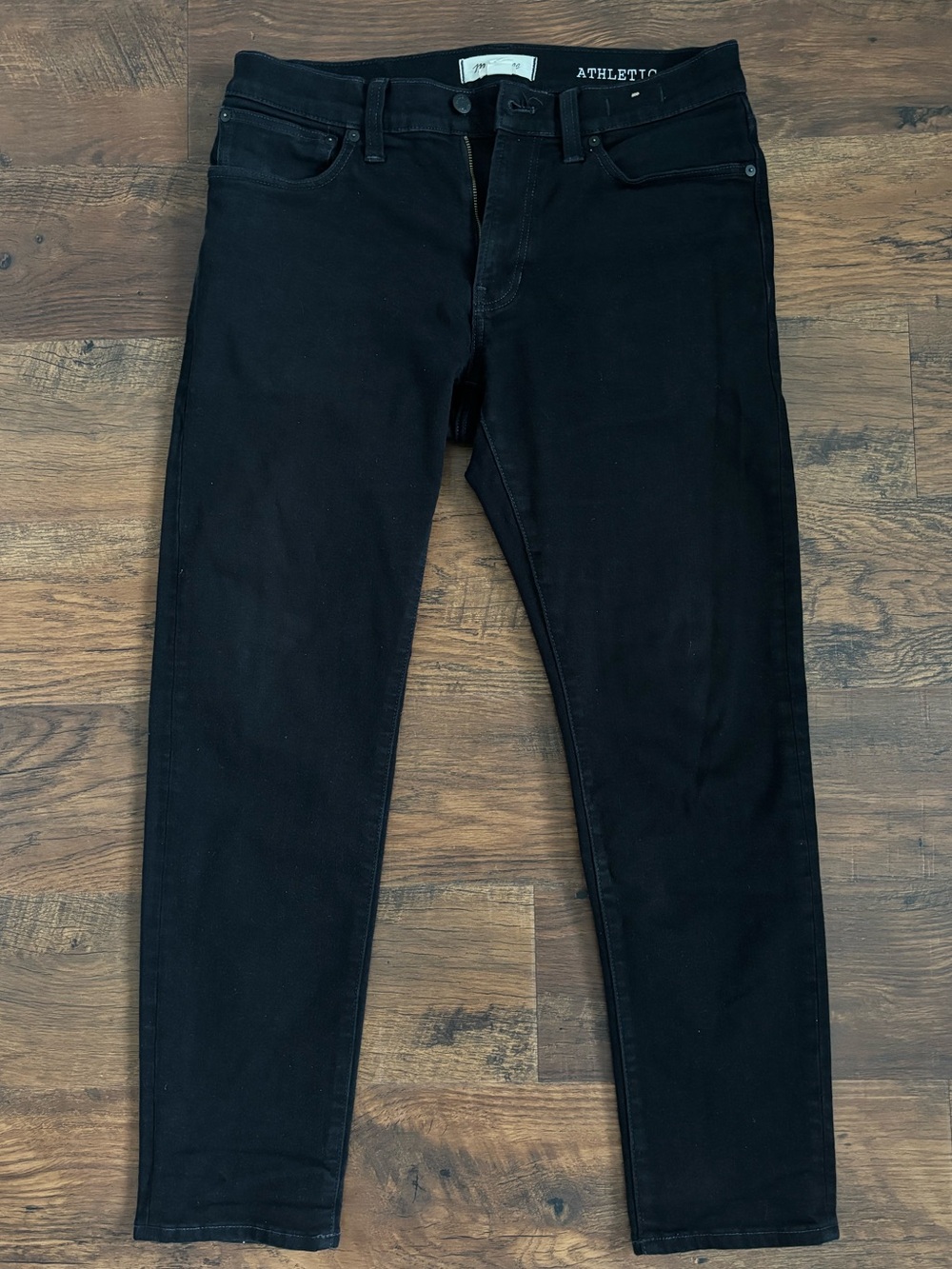 Madewell Athletic Slim Jeans Black Size 32x30